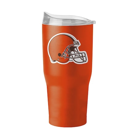 Logo Brands Cleveland Browns 30oz Flipside Powder Coat Tumbler 608-S30PT-34